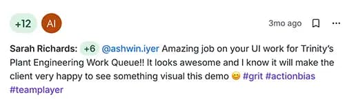First sprint demo
